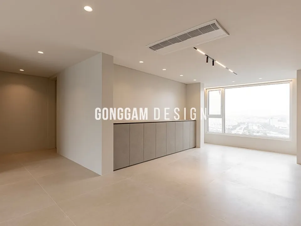 [분당 인테리어] 이태리 세라믹과 디테일로 완성한 60평대 대형 평수 아파트 프리미엄 주방 디자인 (2026년, 공감디자인 시공)